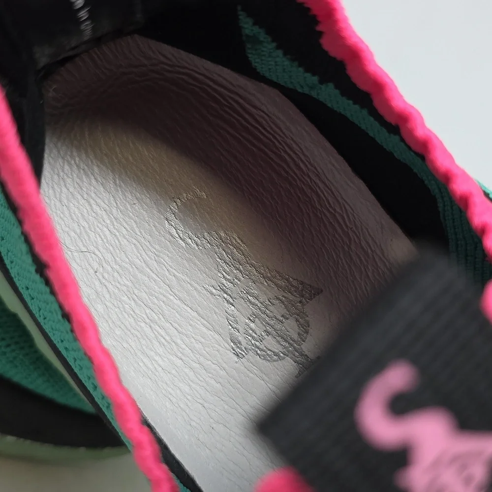 Sia Collective South Beach Women's Athletic Shoes in Green and Pink Size 9